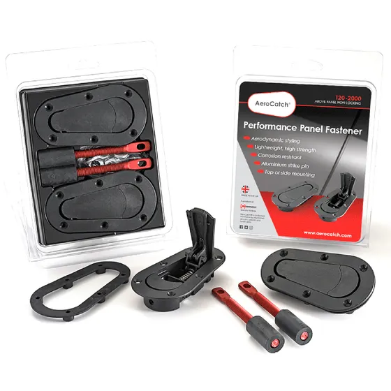 T120-2000-kit AeroCatch kapotikinnitused