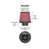 RE-0930_dim K&N RE-0930 koonusfilter Ø76